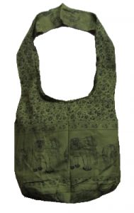 Tasche Beuteltasche afrikanische grün kaufen Afrika Deko Shop a