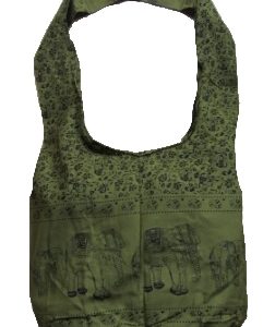 Tasche afrikanische grüne Beuteltasche, 45 x 35 cm