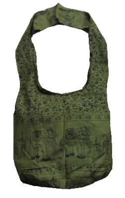 Tasche Beuteltasche afrikanische grün kaufen Afrika Deko Shop