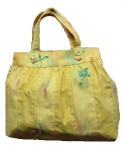 Tasche Shopping Umhängetasche gelb kaufen Afrika Deko Shop 1a