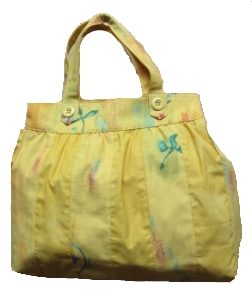 Tasche afrikanische gelbe Shoppingtasche, 40 x 40 cm
