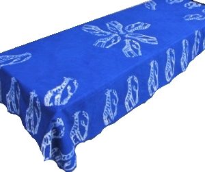 Tischdecke Biertischdecke blau Giraffen kaufen Afrika Deko Shop 1
