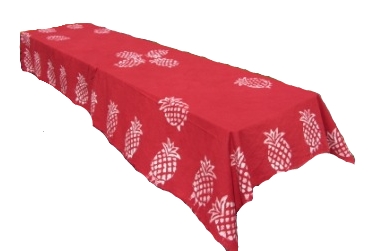 Tischdecke Biertischdecke rot Giraffen kaufen Afrika Deko Shop 1