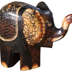 Elefanten Figur Glückselefant Skulptur, 18 cm – vergriffen