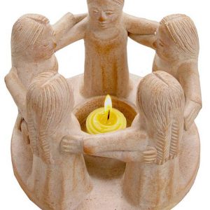 Figuren balinesischer Freundschaftskreis Frauen, 18 cm – vergriffen