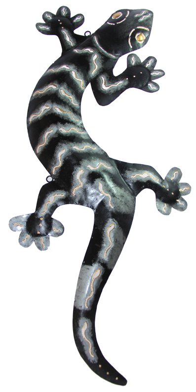 Gecko Salamander Figur Handarbeit kaufen Afrika Deko Shop 2177