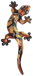 Gecko Salamander Figur Handarbeit kaufen Afrika Deko Shop 2180a