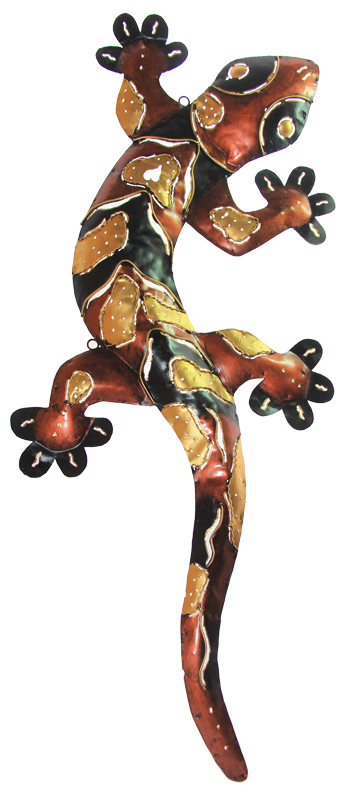Gecko Salamander Figur Handarbeit kaufen Afrika Deko Shop 2180