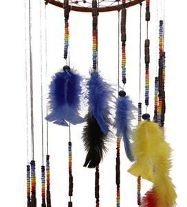 Traumfänger Feng-Shui Dreamcatcher Windspiel, 75 cm
