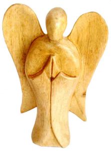 Engel Schutzengel Holzengel kaufen Afrika Deko Shop 3377b