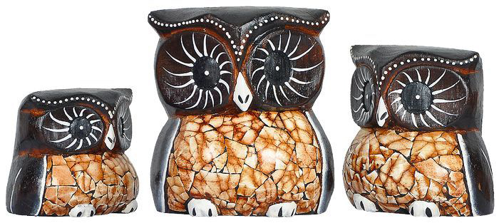 Eulen Uhu Tier Figuren kaufen Afrika Deko Shop 1106