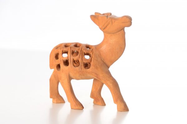 Gazellen Figur Bambus Baby afrikanisch kaufen Afrika Deko Shop c