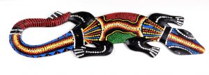 Gecko Salamander Figur Handarbeit kaufen Afrika Deko Shop 2364a