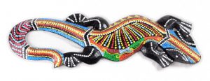 Gecko Salamander Figur Handarbeit kaufen Afrika Deko Shop 2366a