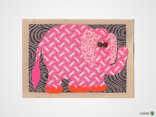 Karte Glückwunschkarte Geburtstagskarte Elefant kaufen Afrika Deko Shop 1902