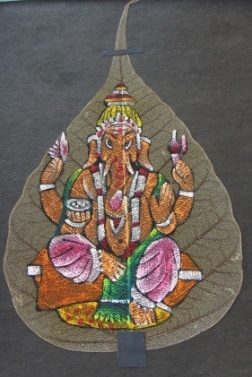 Karte Glückwunschkarte Geburtstagskarte Ganesha Bodhi Baum kaufen Afrika Deko Shop 1010