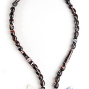 Halskette afrikanischer Modeschmuck Glasperlen – verkauft