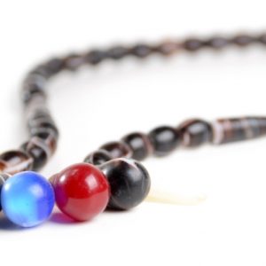 Halskette afrikanischer Modeschmuck Glasperlen – verkauft