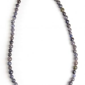 Halskette afrikanischer Modeschmuck aus Glasperlen, 40 cm
