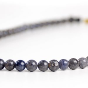 Halskette afrikanischer Modeschmuck aus Glasperlen, 40 cm