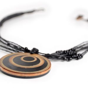 Halskette Modeschmuck mit Shiva-Augen-Anhänger