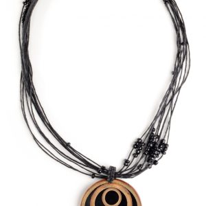 Halskette Modeschmuck mit Shiva-Augen-Anhänger