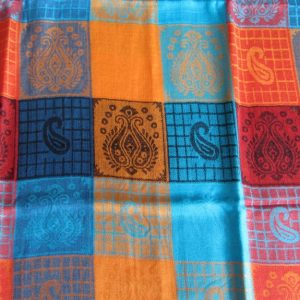 Schal afrikanisches Schultertuch, farbenfroh, 200 cm