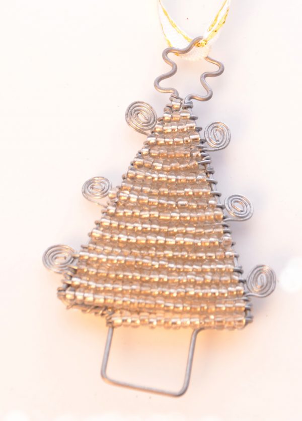 Glasperlen Tannenbaum Weihnachtsschmuck Christbaum kaufen afrika deko shop 2180