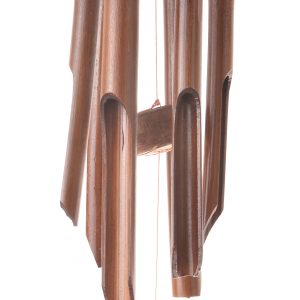 Windspiel afrikanisches Mobile aus Kokosröhren, 30 cm