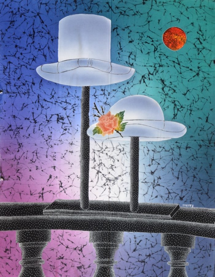 Batik Stoffbild Wandbild Motive kaufen Afrika Deko Shop 22228a