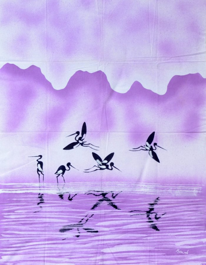 Batik Stoffbild Wandbild Motive kaufen Afrika Deko Shop 22289a