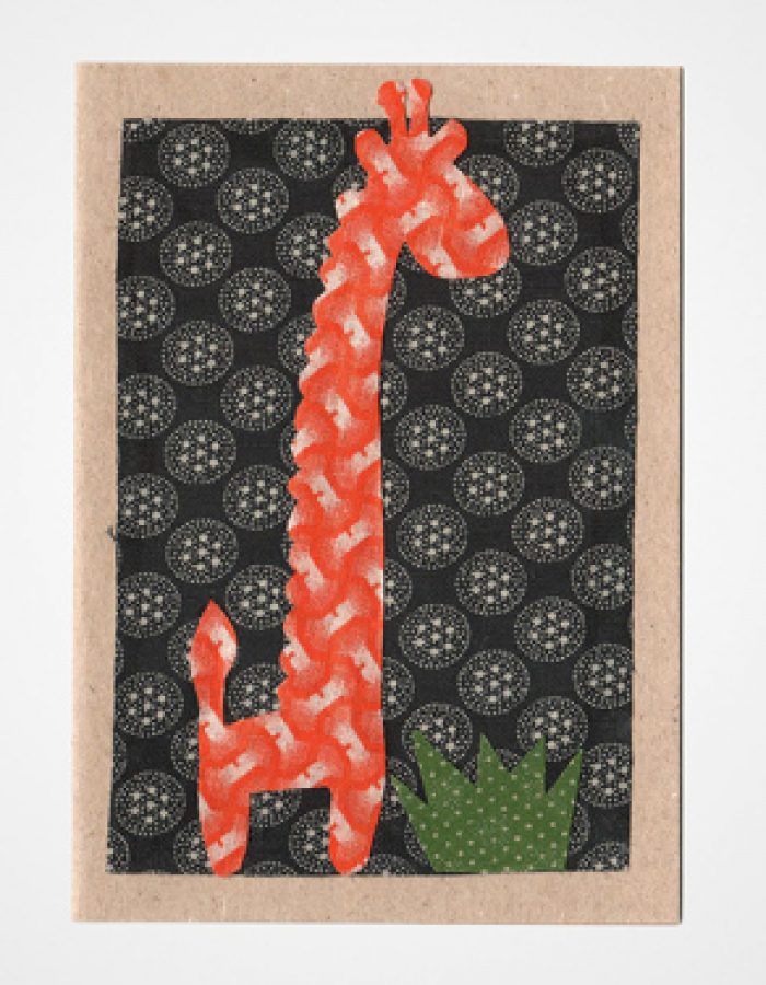 Karte Glückwunschkarte Geburtstagskarte Giraffe kaufen Afrika Deko Shop 1903b