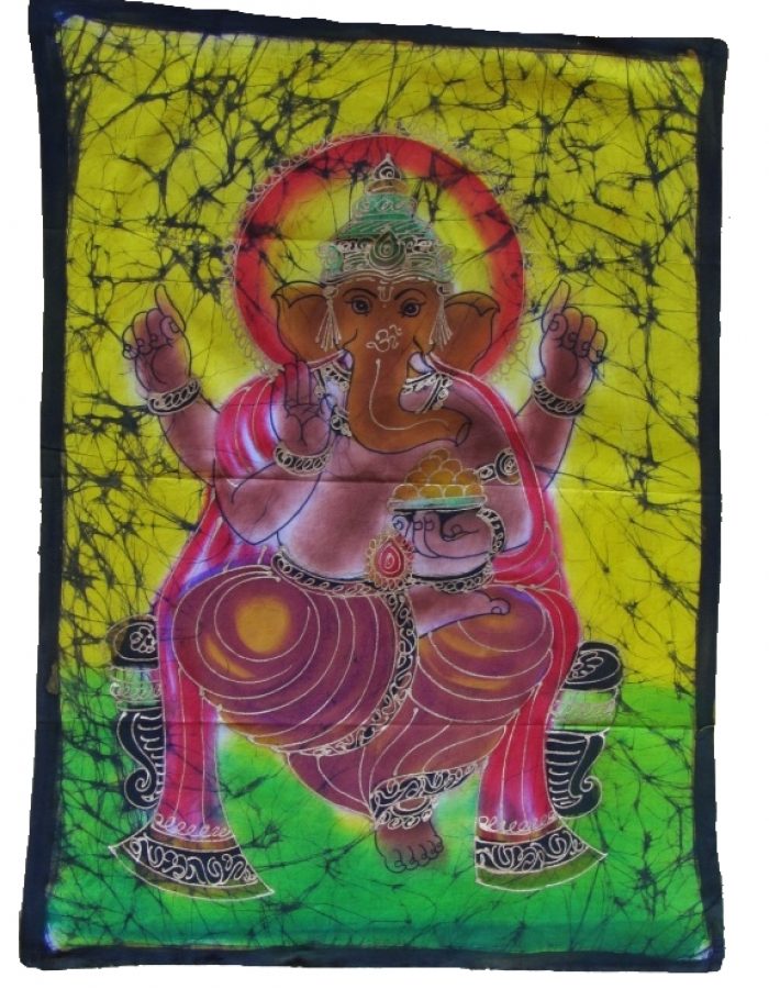 Batik Stoffbild Wandbild Motive kaufen Afrika Deko Shop 1851g