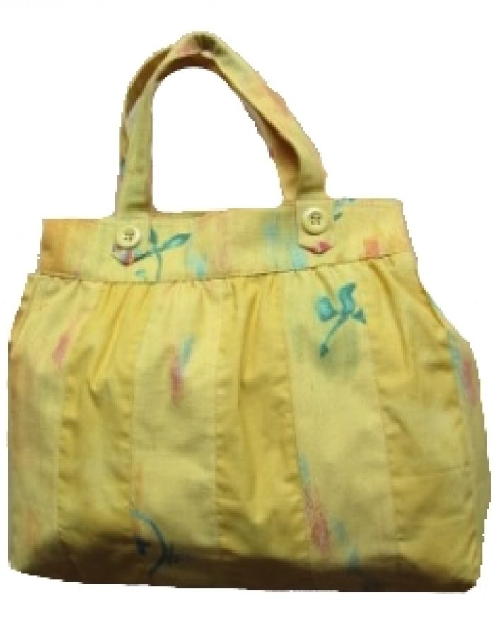 Tasche Shopping Umhängetasche gelb kaufen Afrika Deko Shop 1a